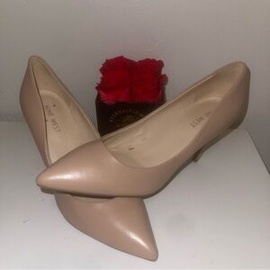 Nine West Women's Nude Heels